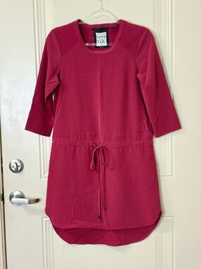 NWOT SILVIAN HEACH RASPBERRY CASUAL DRESS SZ XS $89